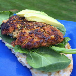 Indian turkey burgers